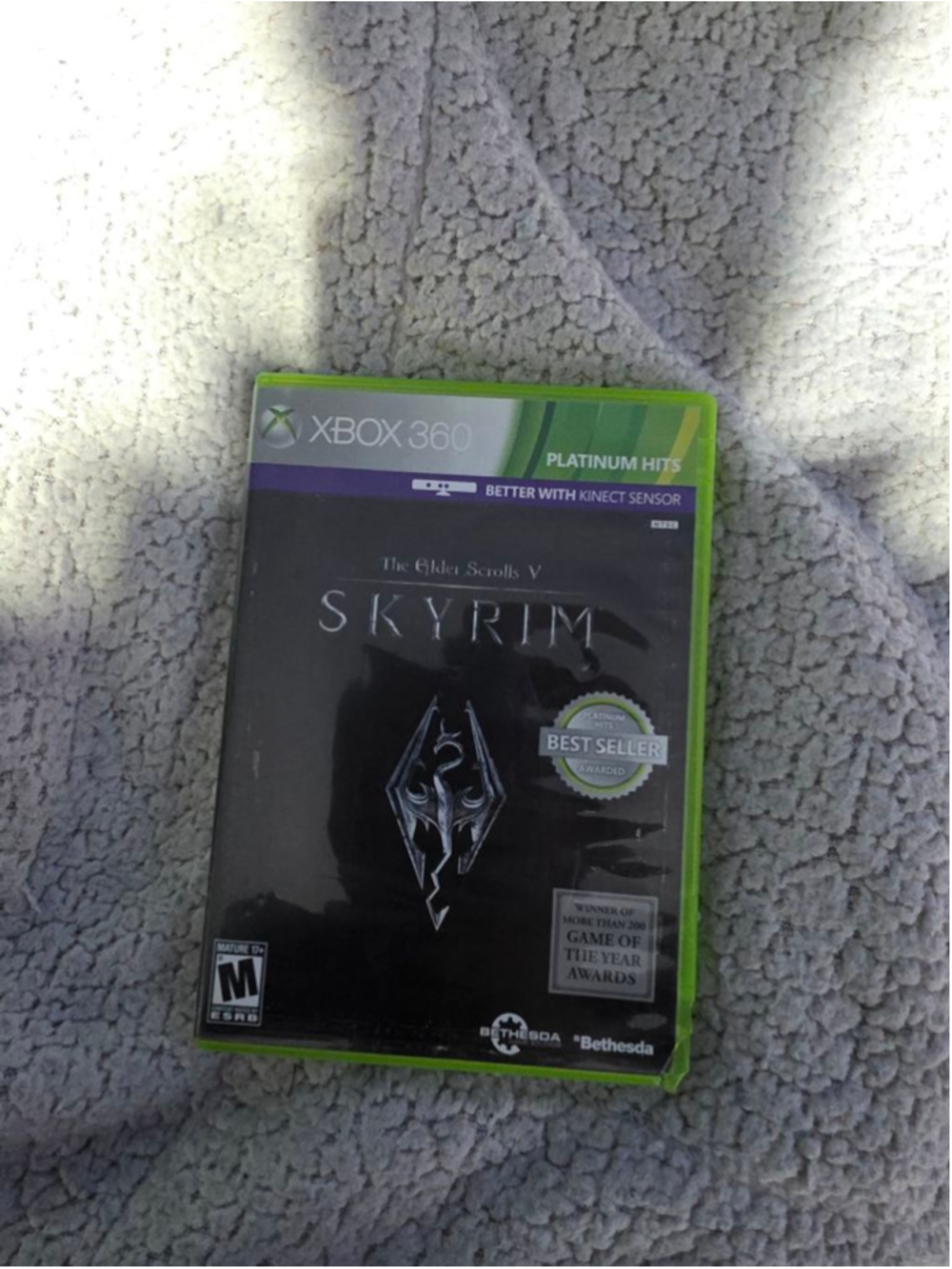 Bethesda Skyrim Xbox 360 Video Game One Size Black Green